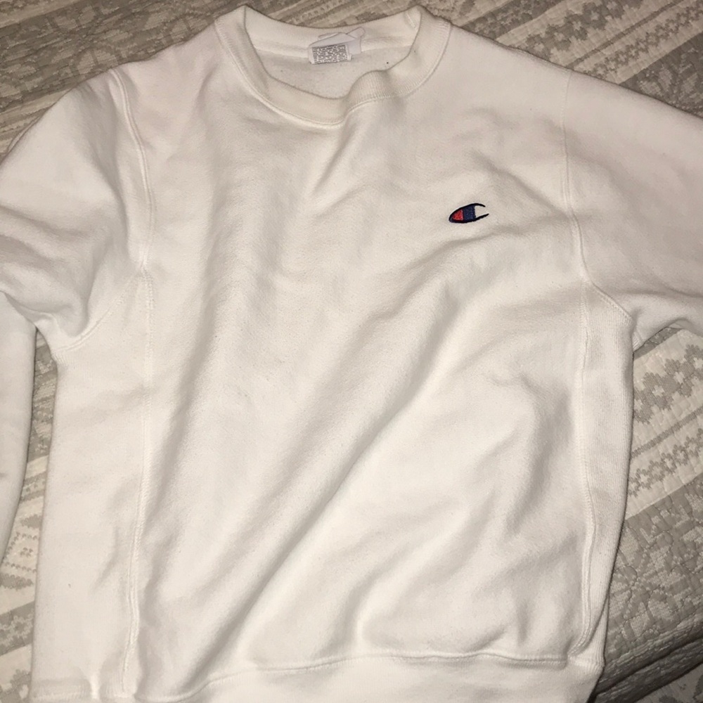 White Champion Sweatshirt